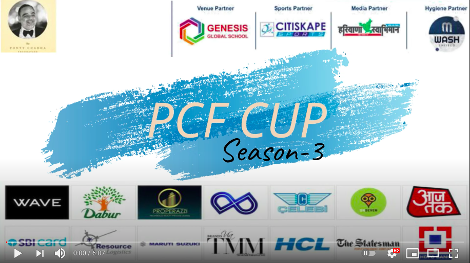 Ponty Chadha Foundation unveils trophy for PCF Cup Cricket season III